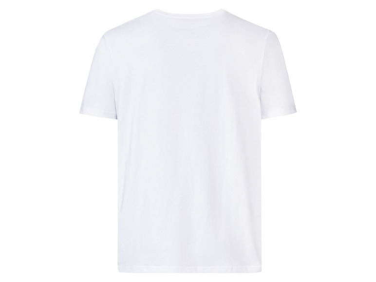 Pełny ekran: LIVERGY® Koszulka męska z bawełną, 2 sztuki - zdjęcie 5