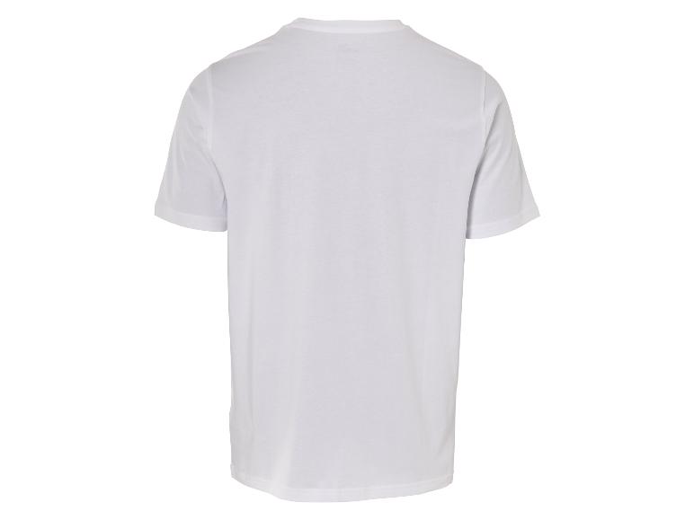 Biały T-shirt z krótkim rękawem