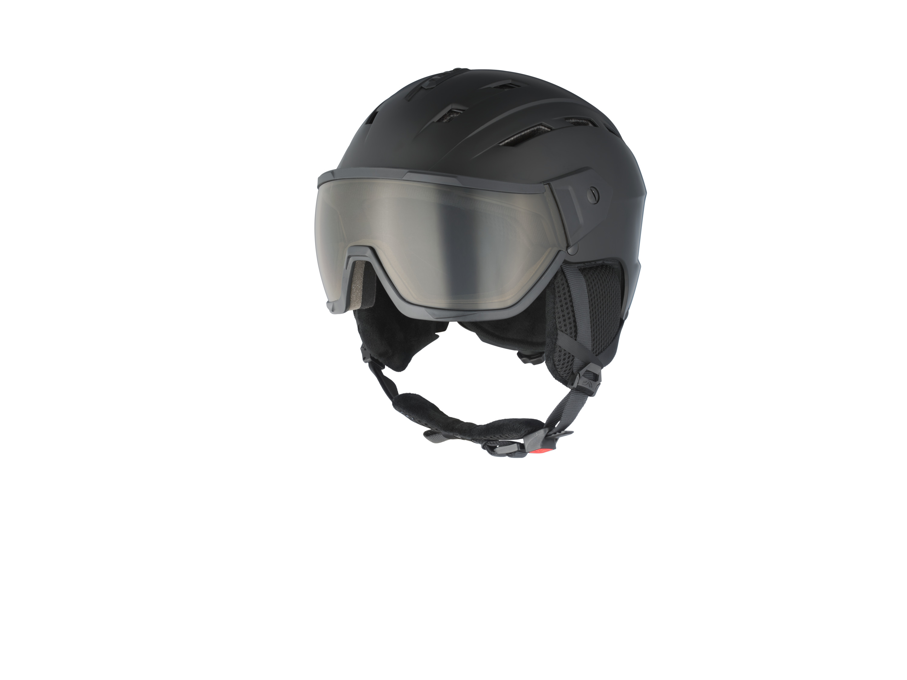CRIVIT Kask narciarski i snowboardowy fotochromowy Premium (Czarny, M/L)