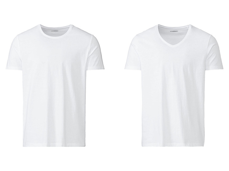 Pełny ekran: LIVERGY® T-shirty męski z bawełny, 3 sztuki - zdjęcie 2