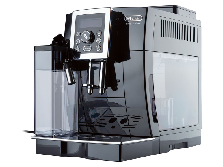Pełny ekran: Delonghi Ekspres do kawy ciśnieniowy automatyczny ECAM 23.460.B, czarny - zdjęcie 1