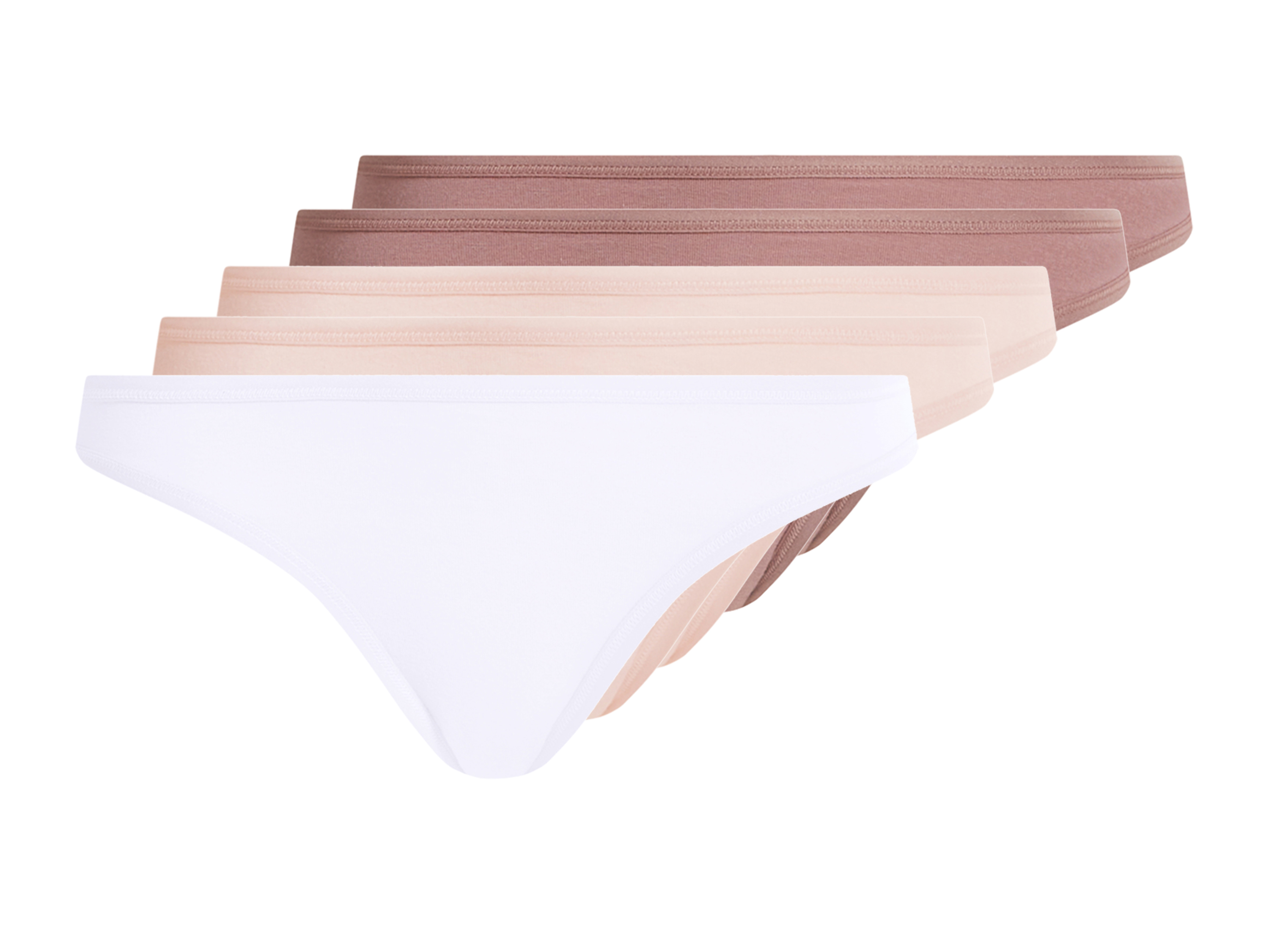 ESMARA® Stringi damskie, 5 par 
