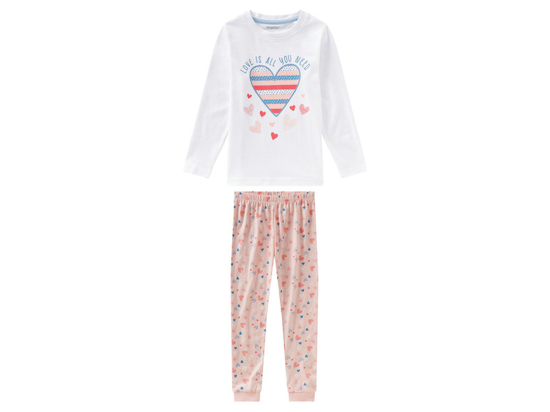 Pełny ekran: lupilu® Piżama dziecięca z bawełny (koszulka + spodnie) z nadrukiem świecącym w ciemności - zdjęcie 10