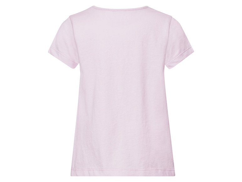 Pełny ekran: T-shirt dziewczęcy bawełniany ze wzorem z bajki - zdjęcie 4