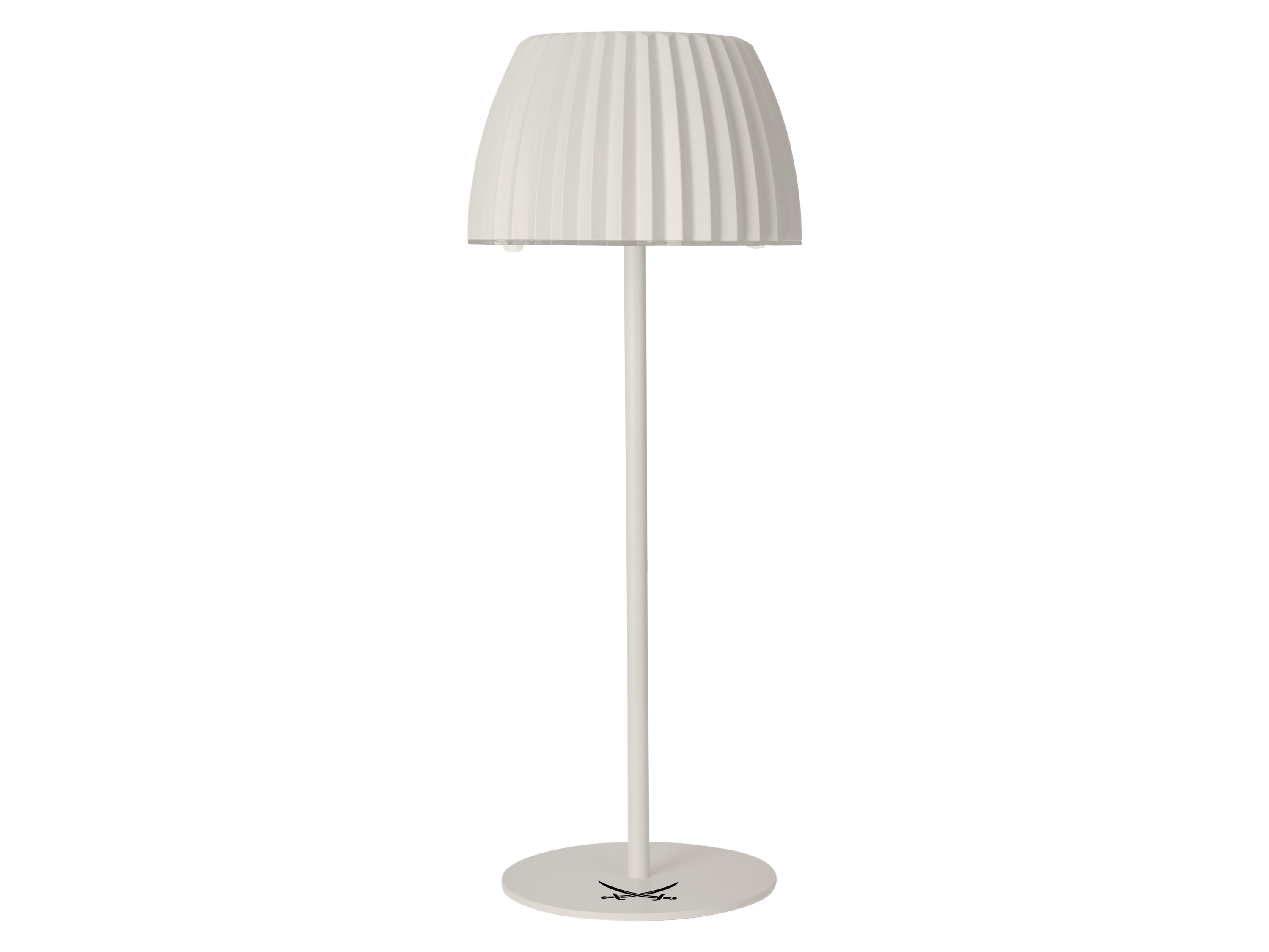 SANSIBAR Bezprzewodowa lampka biurkowa LED z USB i ściemniaczem dotykowym. (Beżowy)