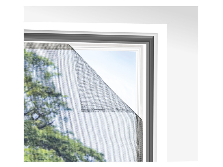 Pełny ekran: LIVARNO home Moskitiera na okno, 1,3 x 2,2 m - zdjęcie 2