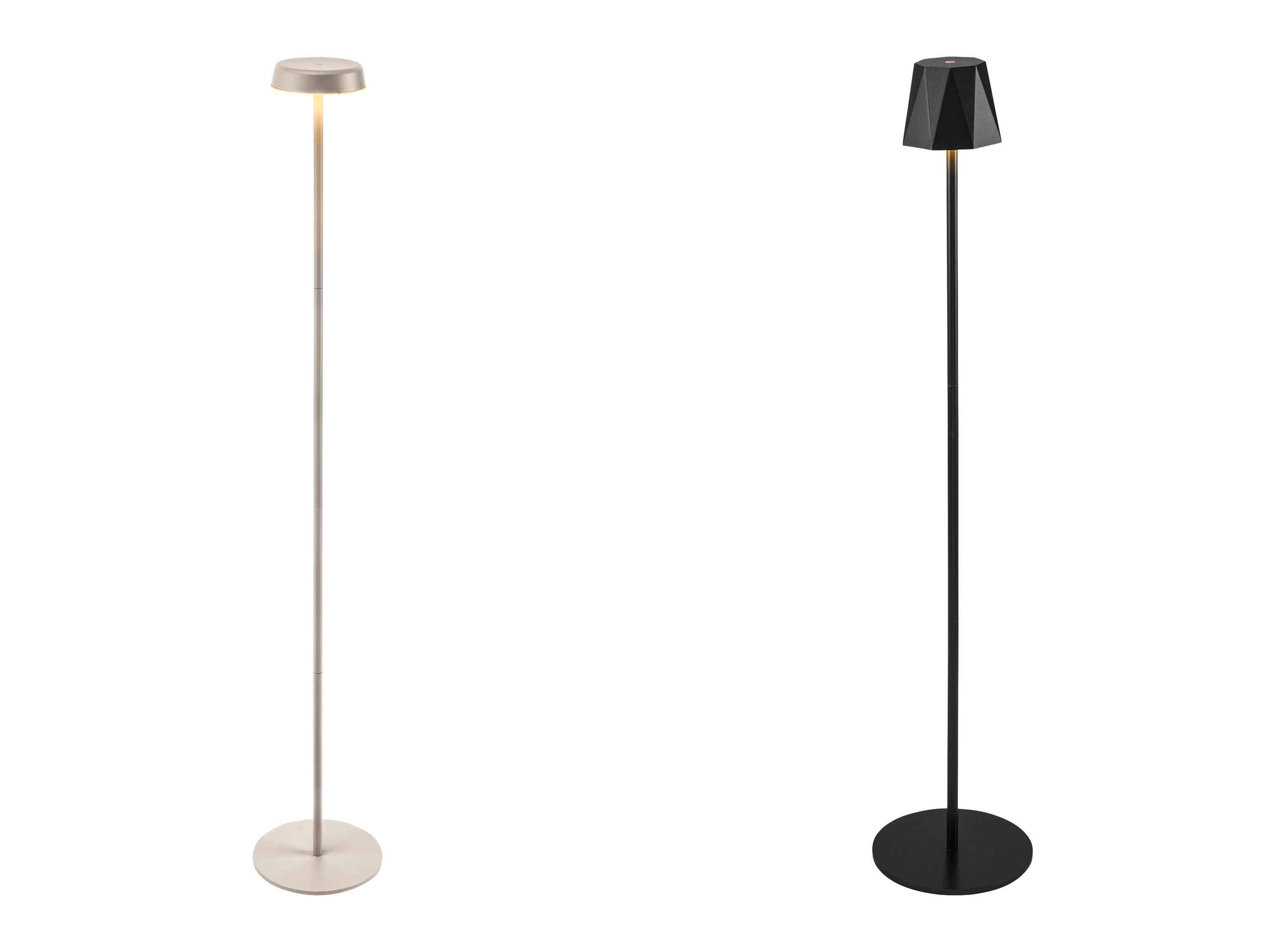 LIVARNO home Akumulatorowa lampa podłogowa LED