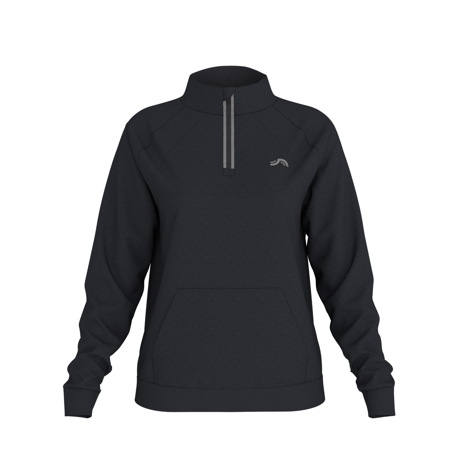 CRIVIT Damski polarowy sweter termoaktywny (Czarny, L (44-46))