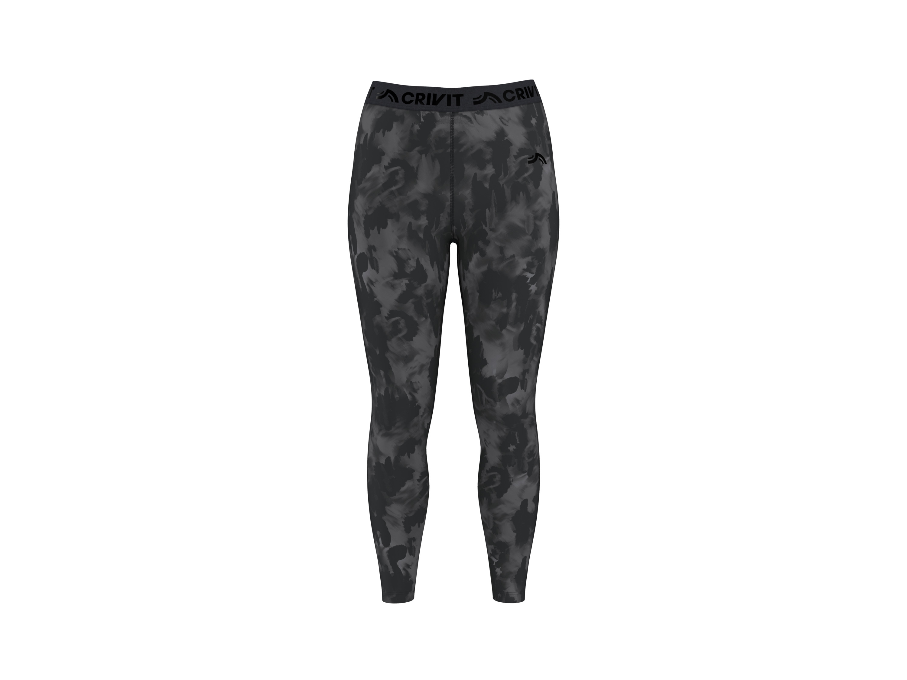 CRIVIT Legginsy funkcyjne damskie (Wzorzysty, XS (32/34))