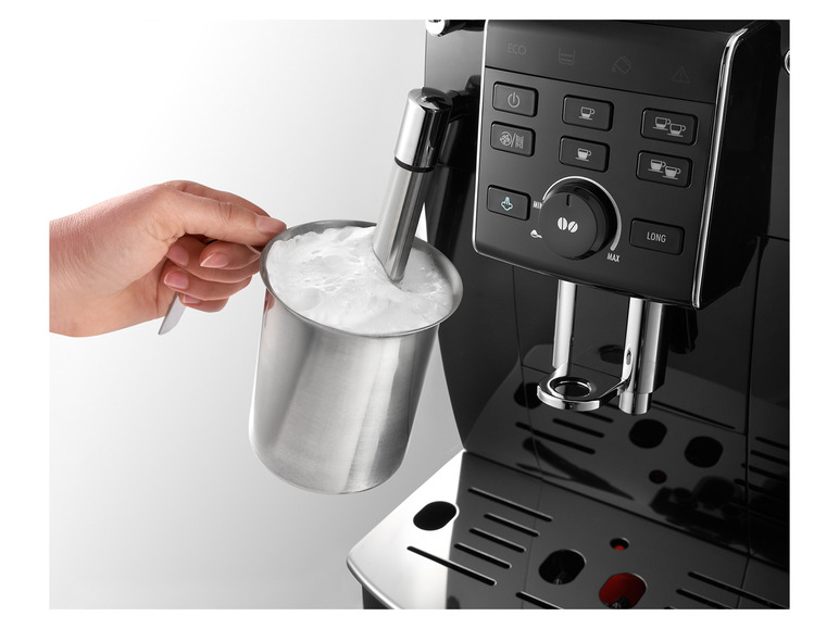 Pełny ekran: Delonghi Ekspres do kawy ciśnieniowy automatyczny ECAM13.123.B, czarny - zdjęcie 3