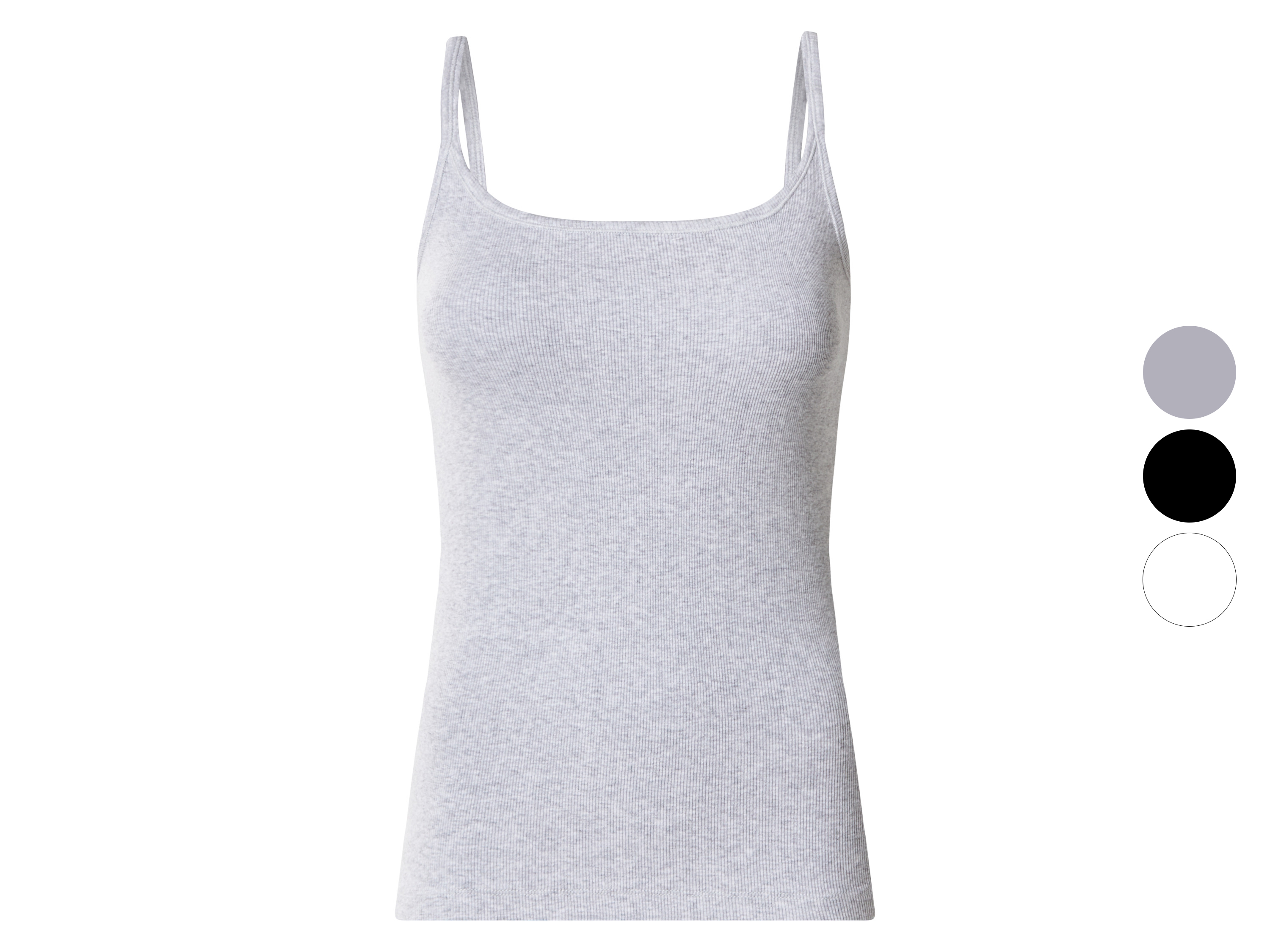 esmara® Koszulka na ramiączkach damska z biobawełną