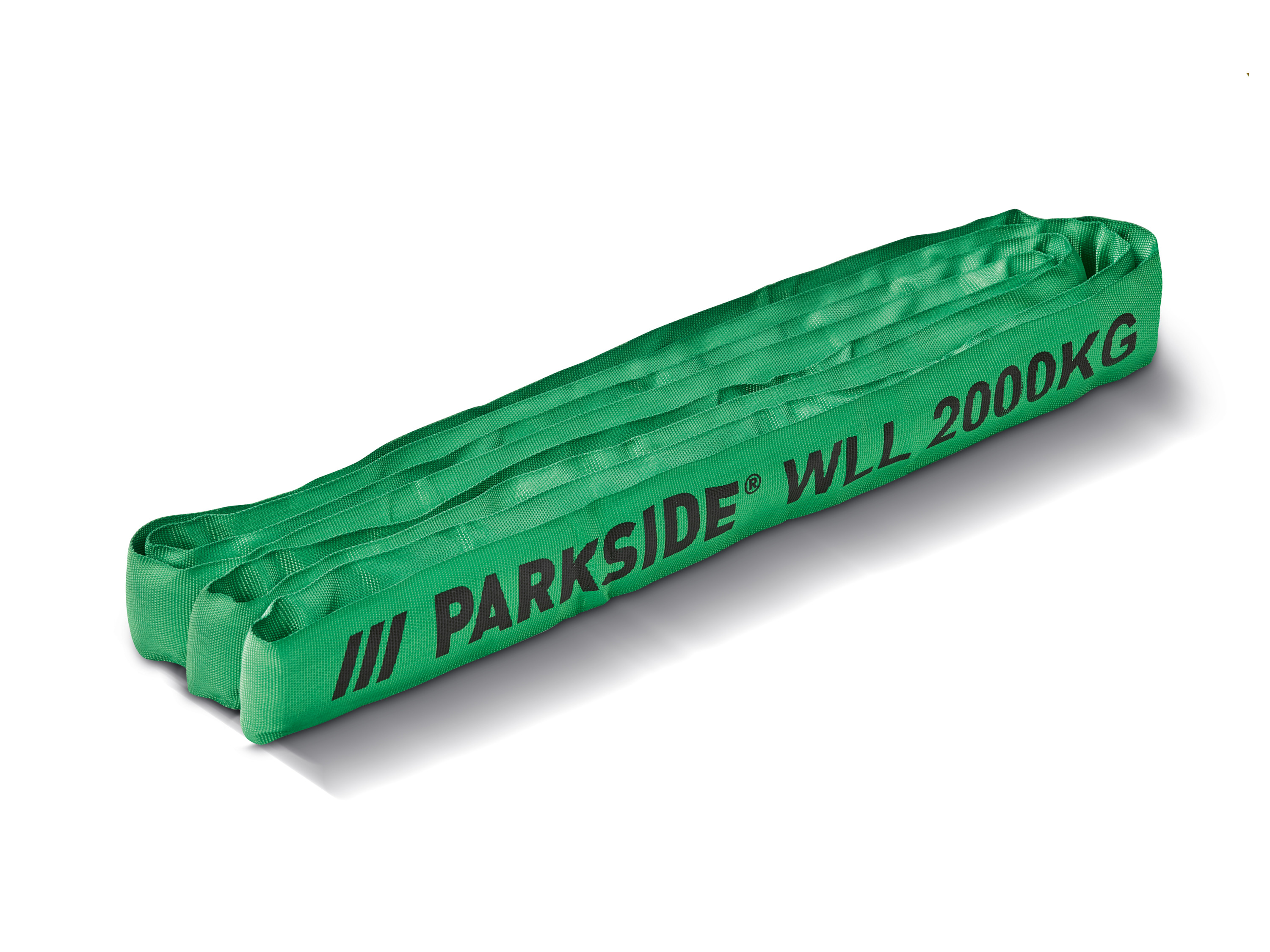 PARKSIDE® Zawiesie pasowe okrągłe, 1000 / 2000 kg (2 m 2000 kg, zestaw 2 szt)