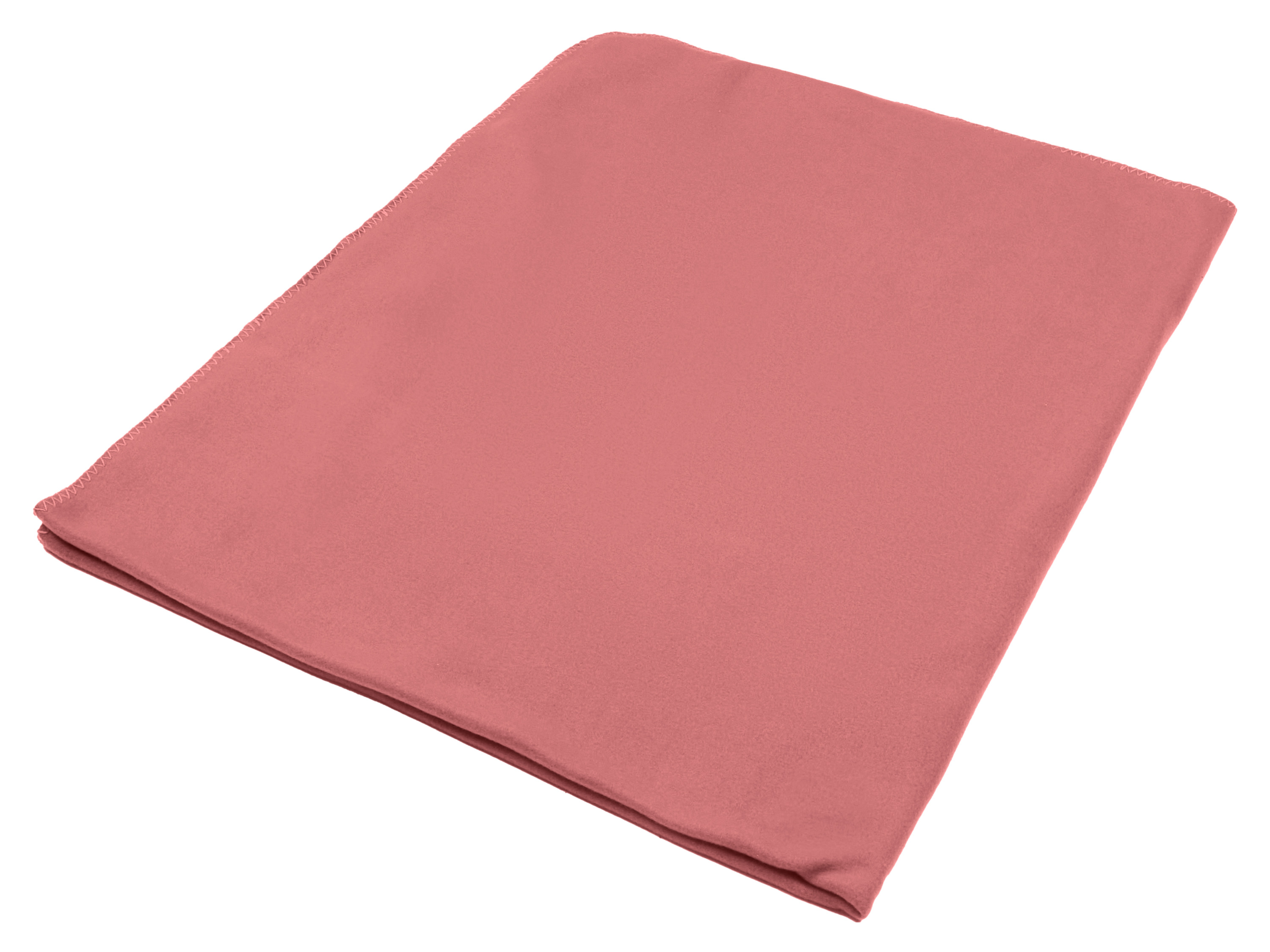 LIVARNO® Koc polarowy, 130 x 170 cm (Różowy)