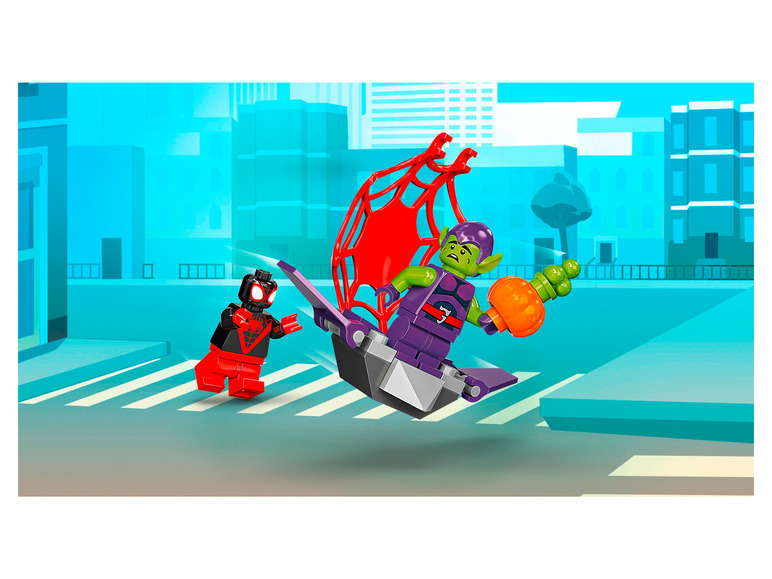 Pełny ekran: LEGO® Spidey und Super-Freunde 10781 Miles Morales: Technotrójkołowiec Spider-Mana - zdjęcie 4