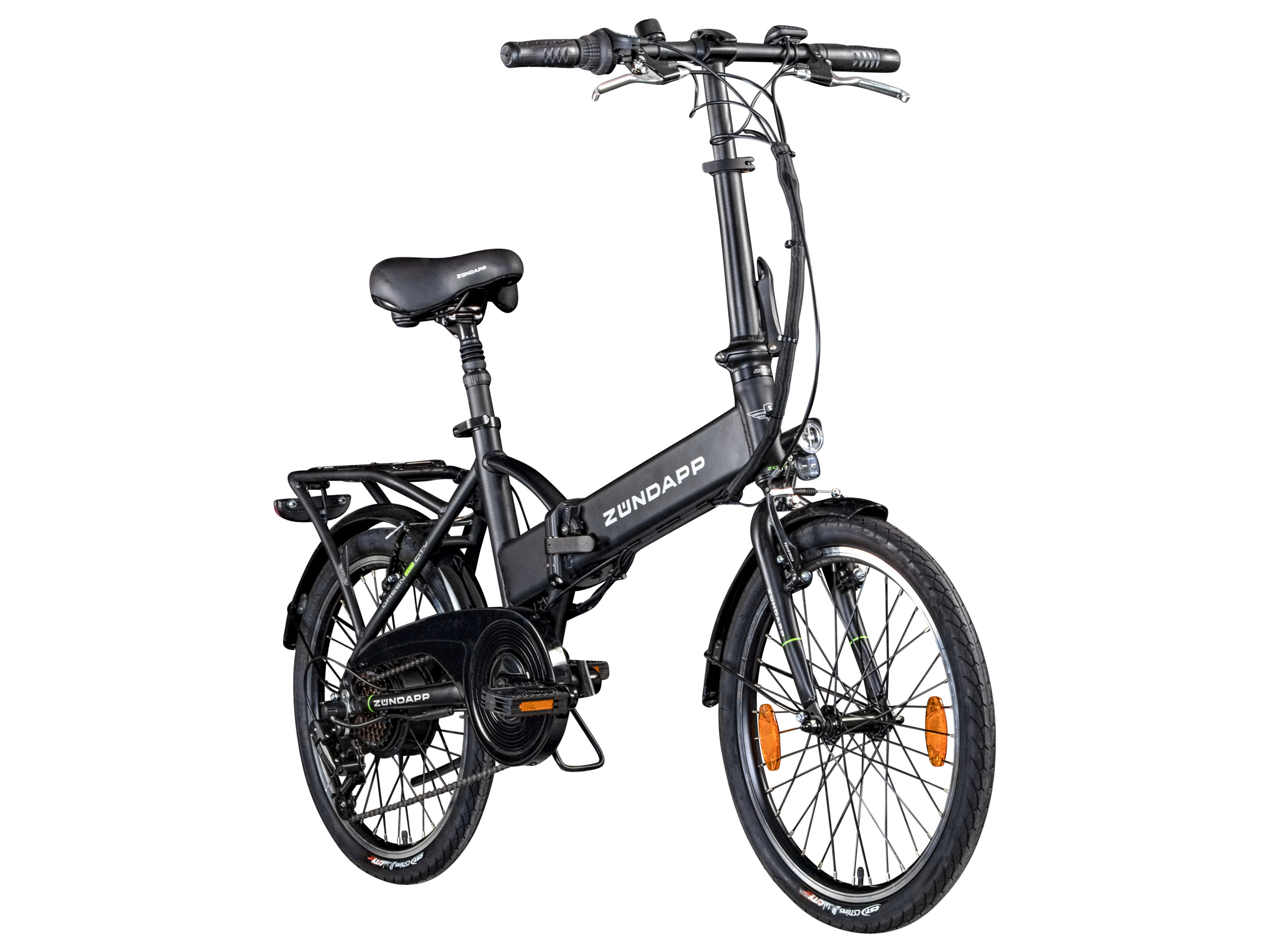 ZÜNDAPP Elektrowentylowy rower składany, 20 cali.