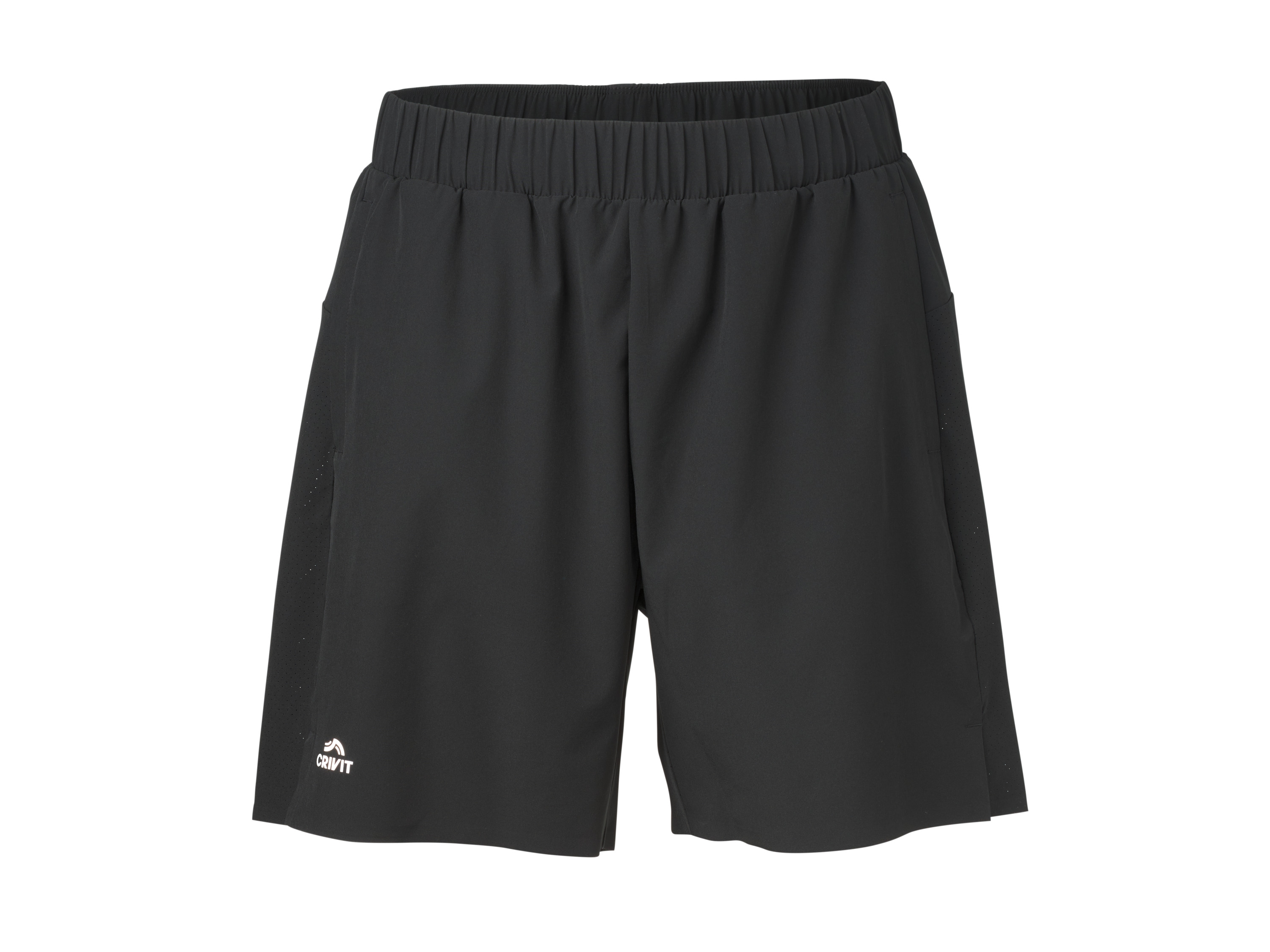 CRIVIT Spodenki funkcyjne Athletic Fit do biegania męskie (Czarny, XL (56/58))