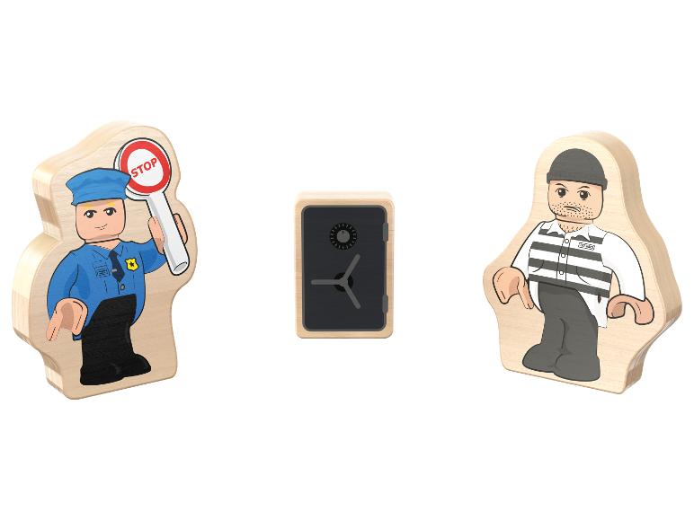 Drewniana kolejka Gospodarstwo / Królestwo / Straż pożarna / Policja