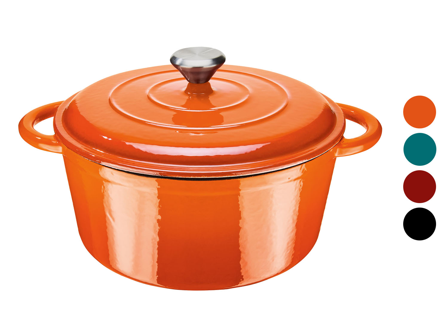 ERNESTO® Garnek żeliwny, 4,6 l