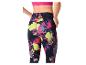 Damskie legginsy sportowe z kolorowym wzorem.