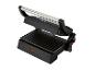 Grill kontaktowy SilverCrest z czarną obudową i srebrnym uchwytem