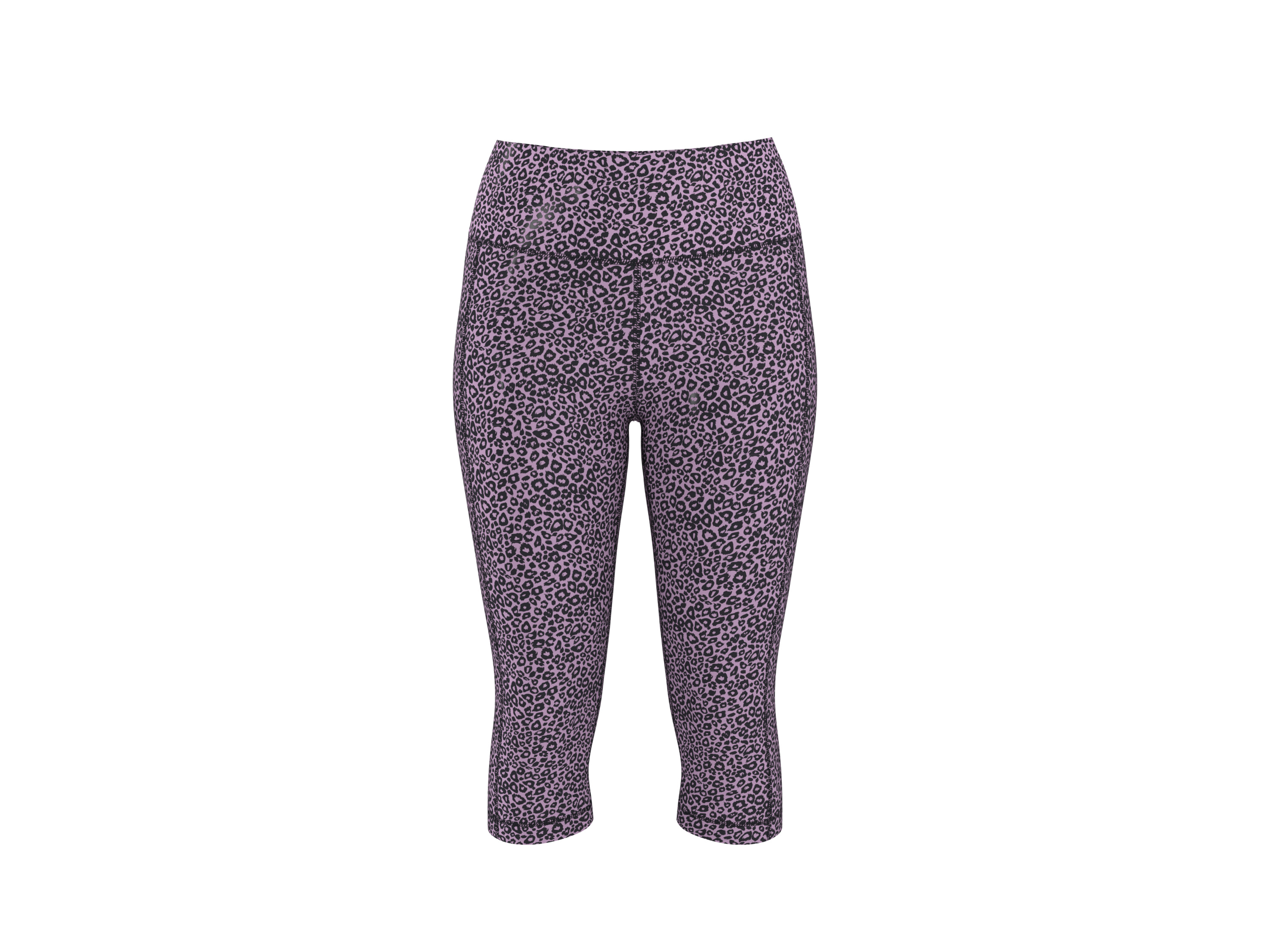 CRIVIT Legginsy funkcyjne capri damskie (Wzorzysty, S(36/38))