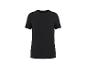 Prosty czarny T-shirt z krótkim rękawem