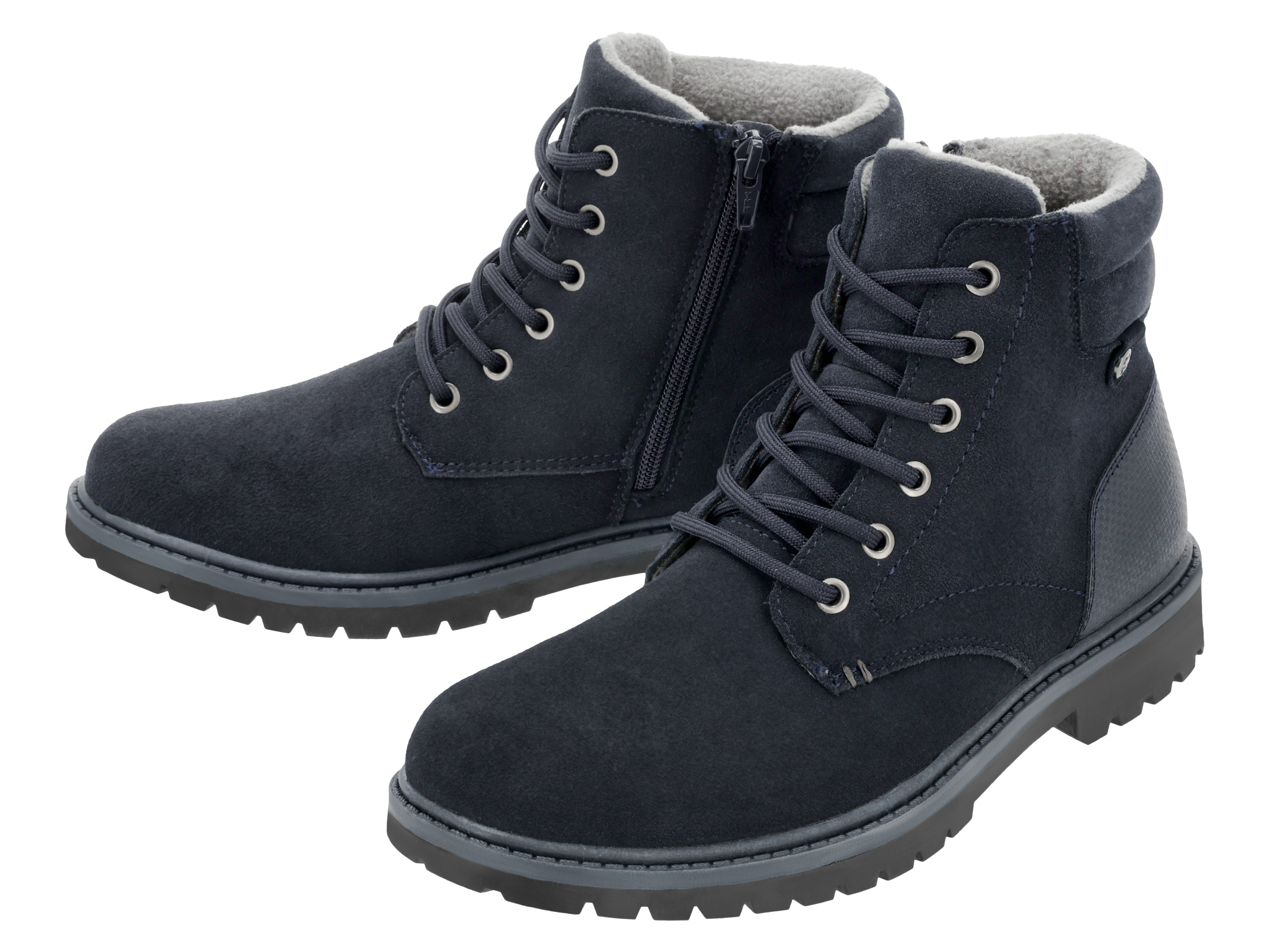 ESMARA MEN Buty skórzane męskie (Granatowy, 41)