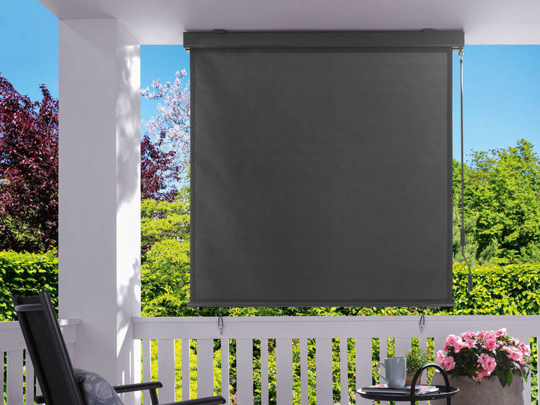 Pełny ekran: LIVARNO home Markiza pionowa, 250 x 140 cm, antracyt - zdjęcie 1