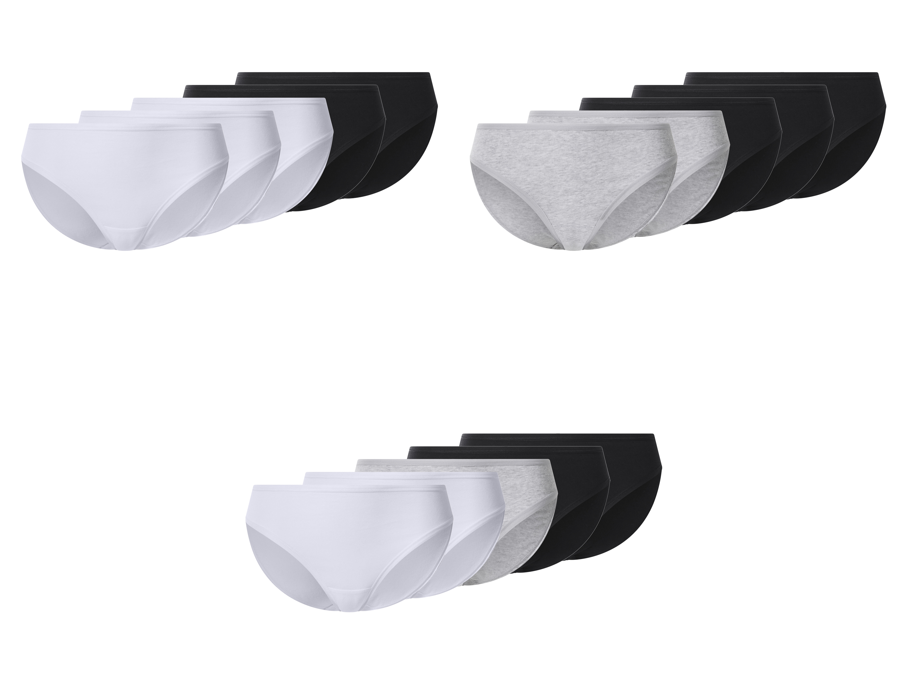 esmara® Majtki figi damskie z bawełną, 5 par