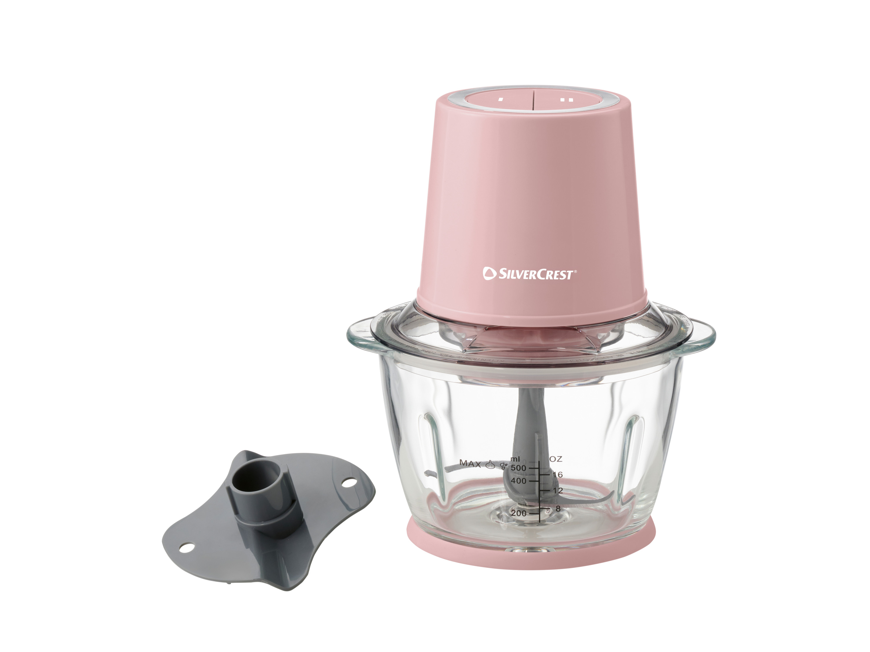 SILVERCREST® Rozdrabniacz wielofunkcyjny, 500 W, SMZC 500 E1 (Różowy)