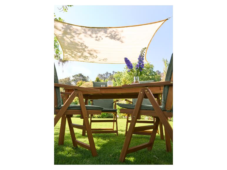 Żagiel przeciwsłoneczny z tkaniny HDPE, 300 x 200 cm