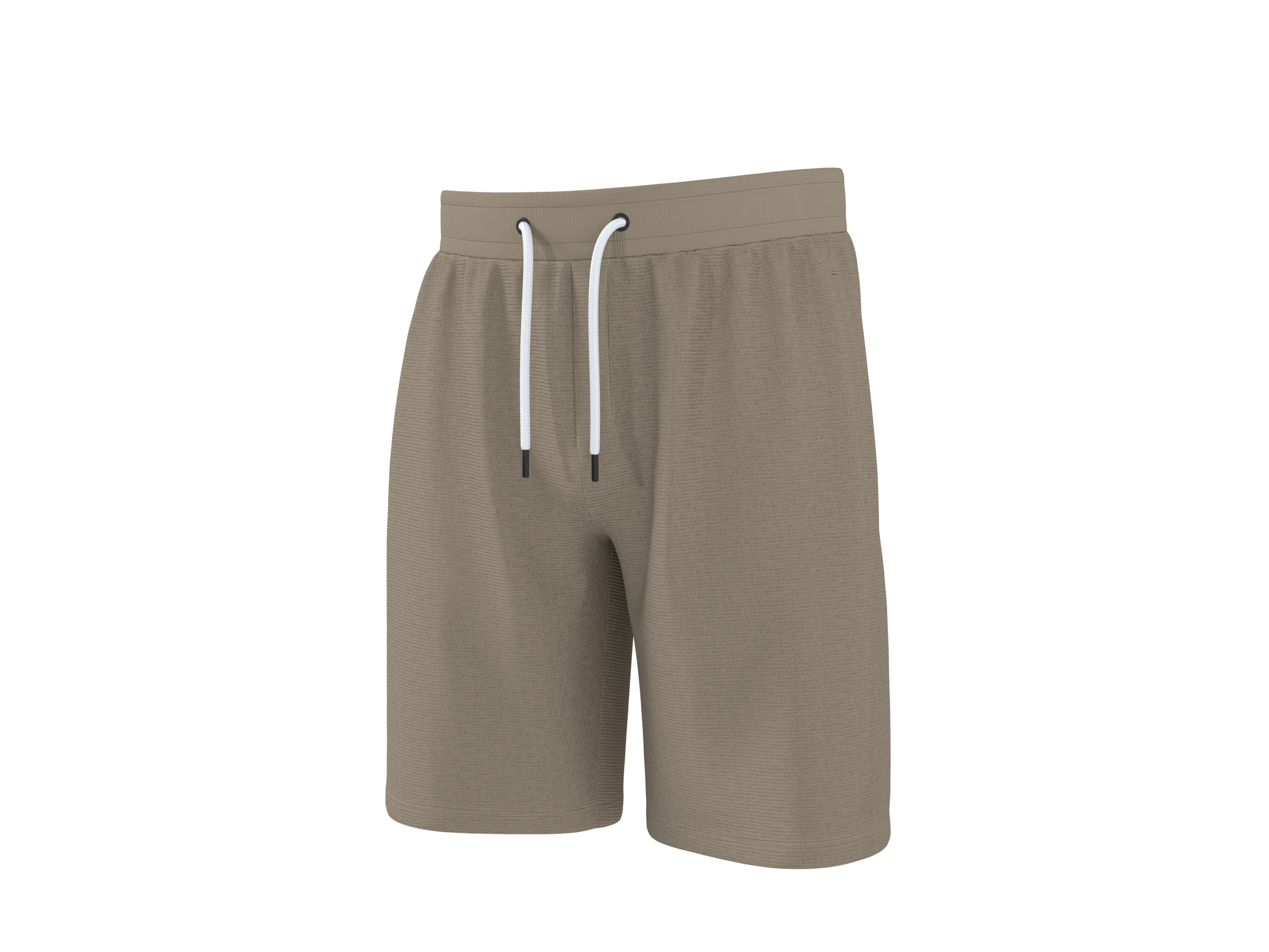 ESMARA MEN Szorty dresowe męskie (Beżowy, M (48/50))