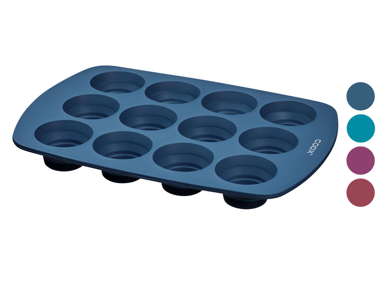 Pełny ekran: Coox Silikonowa forma do muffinów, na 12 muffinów - zdjęcie 1