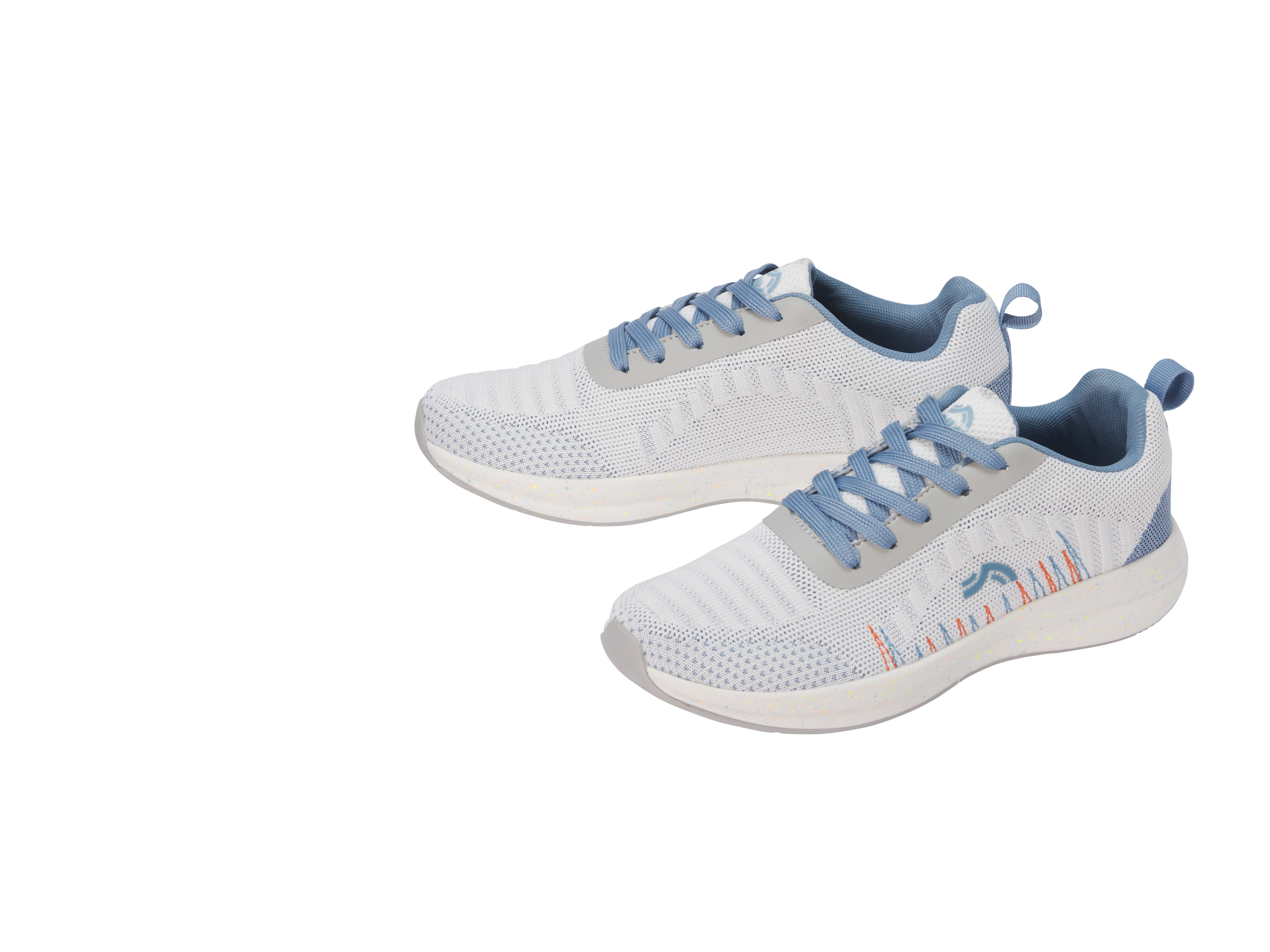 CRIVIT Buty sportowe damskie (Biały/ niebieski, 36)