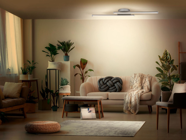 Pełny ekran: LIVARNO home Lampa ścienna/sufitowa LED, 10 W - zdjęcie 5