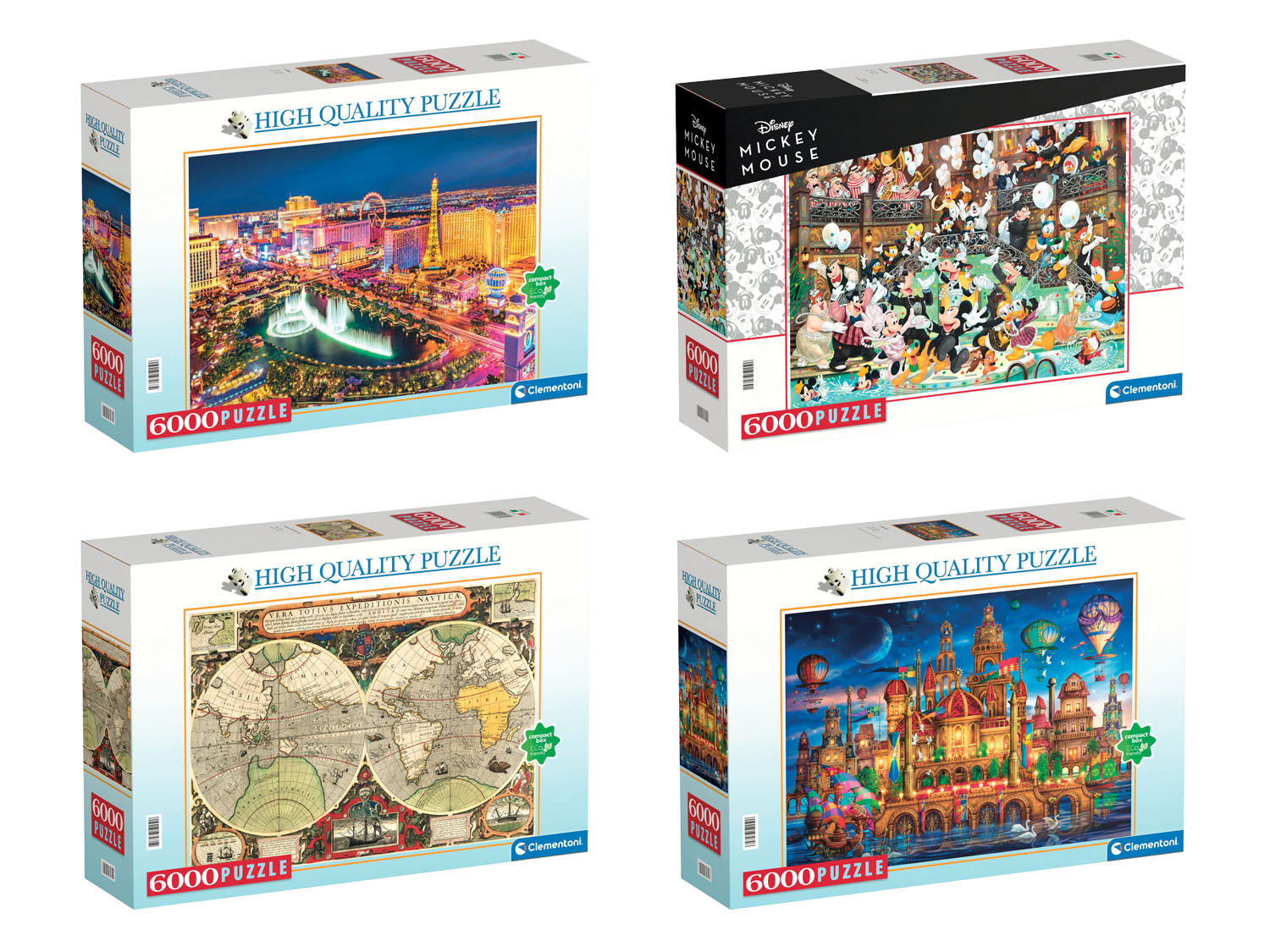 Clementoni Puzzle 6000 elementów, 1 sztuka LIDL.PL