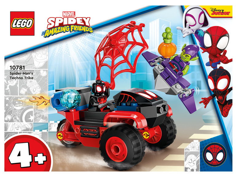 Pełny ekran: LEGO® Miles Morales: Technotrójkołowiec Spider-Mana 10781 - zdjęcie 1