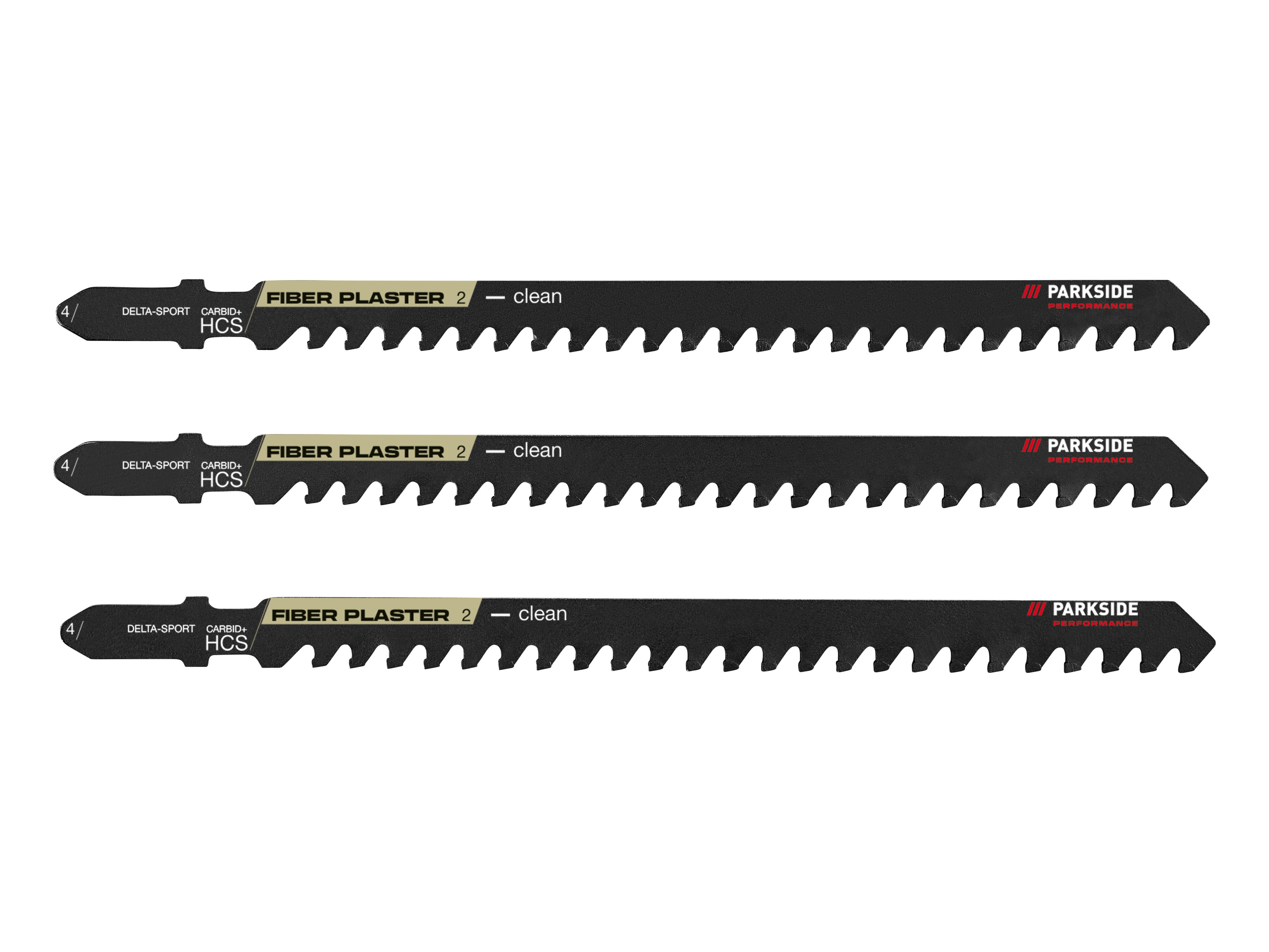 PARKSIDE PERFORMANCE® Zestaw 3 brzeszczotów do wyrzynarki PPSTZ 3 A1 (Wielo)