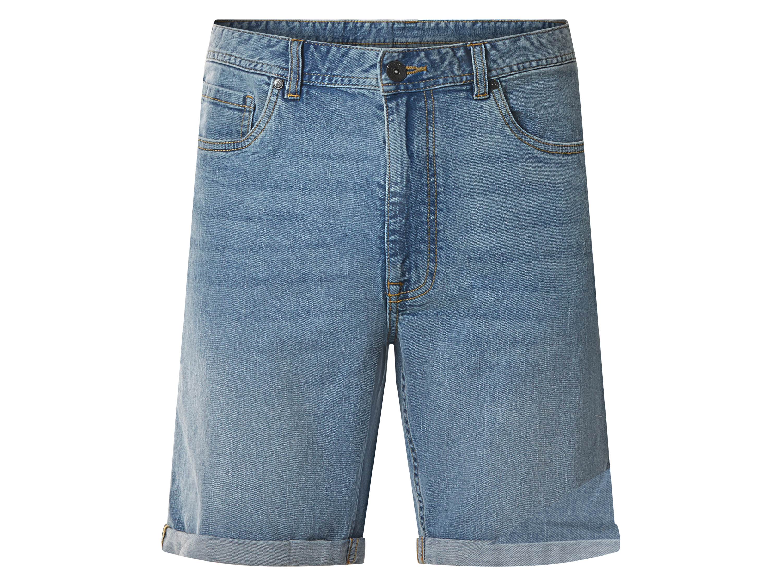 esmara Men Szorty jeansowe męskie z bawełną 