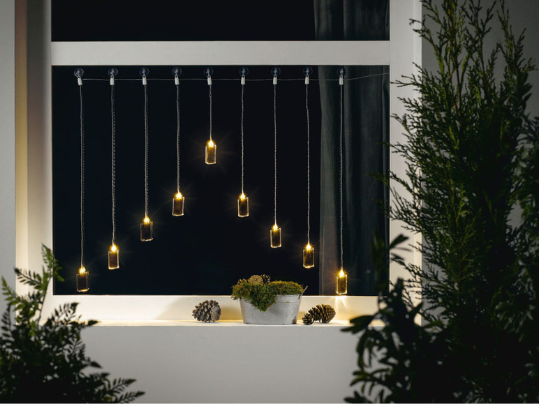 Pełny ekran: LIVARNO home Dekoracja świetlna LED kurtyna - zdjęcie 4