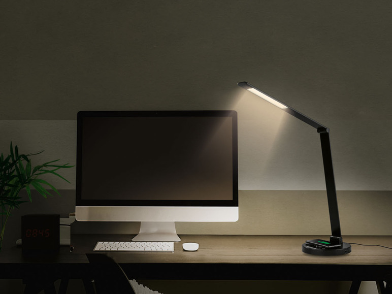 Pełny ekran: LIVARNO home Lampka stołowa LED z ładowarką indukcyjną, 6,2 W - zdjęcie 16