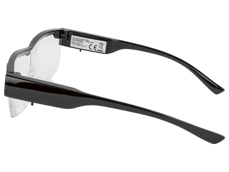 Pełny ekran: EASYmaxx Okulary powiększające z lupą i lampką LED - zdjęcie 3