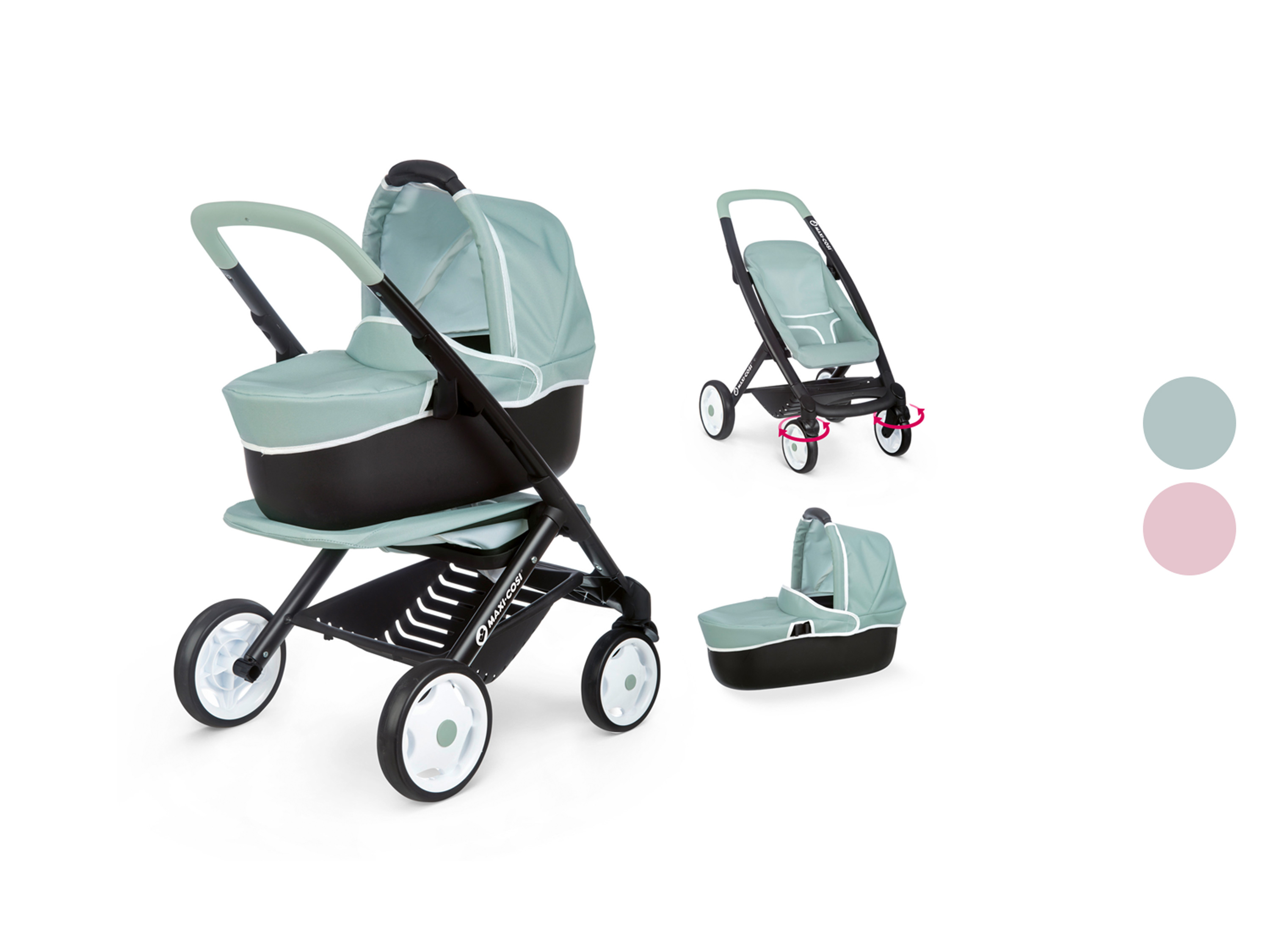 SMOBY Wózek dla lalek 3w1 Maxi-Cosi