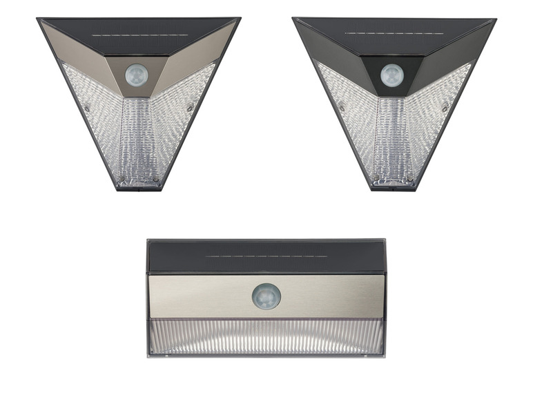 Pełny ekran: LIVARNO home Lampa ścienna solarna LED, z czujnikiem ruchu - zdjęcie 1