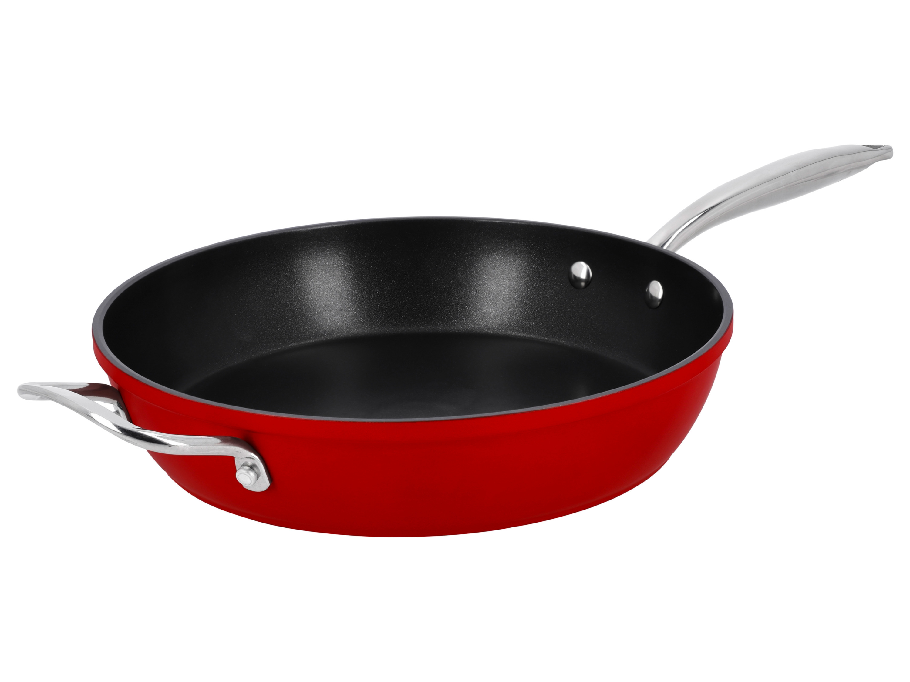 SILVERCREST® Patelnia z odlewu aluminium, ⌀ 28 cm (Czerwony)