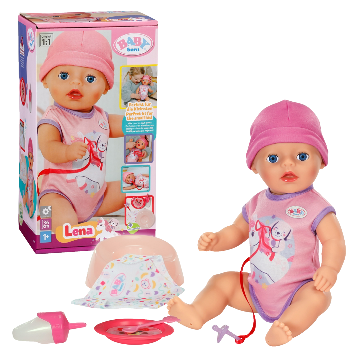 BABY BORN Lalka Lena, 36 cm