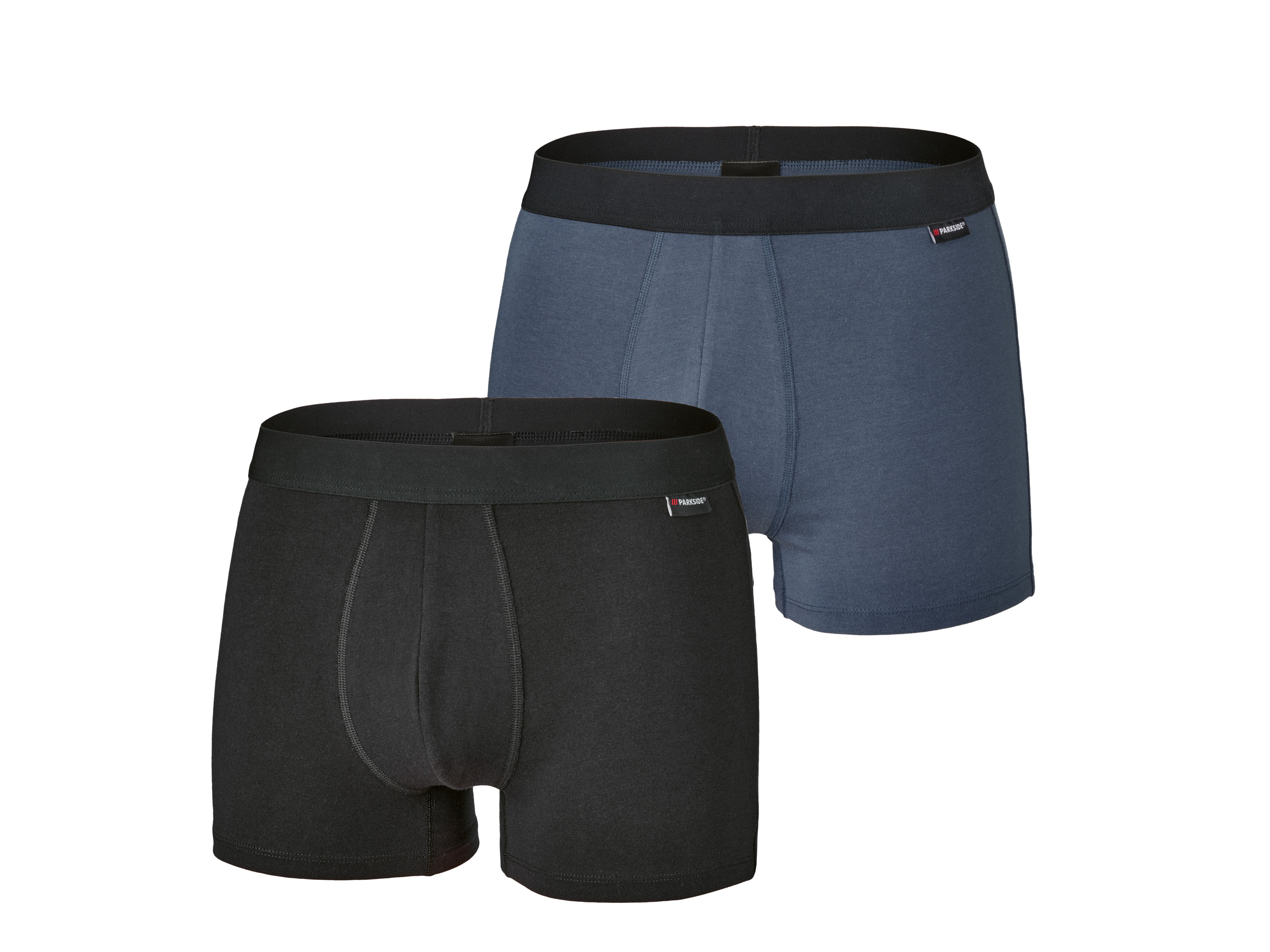 PARKSIDE® Bokserki męskie, 2 pary (Czarny/ granatowy, 4/S)