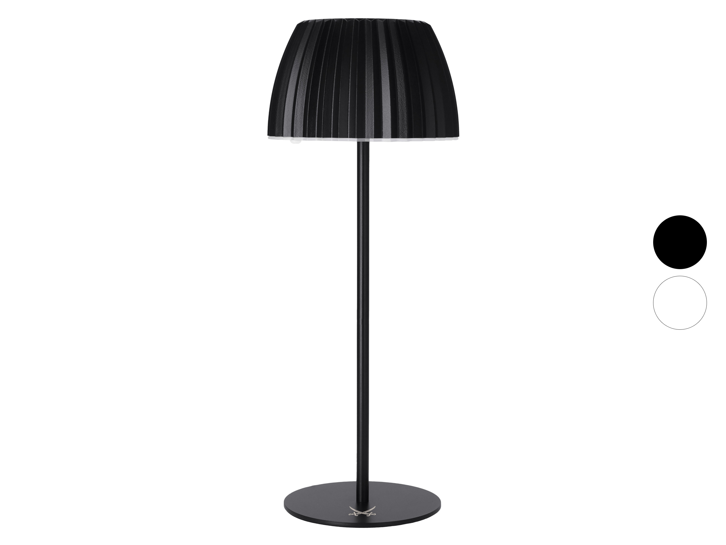 SANSIBAR Bezprzewodowa lampka biurkowa LED z USB i ściemniaczem dotykowym.
