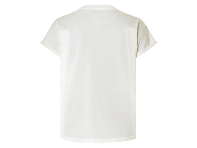 Biała sukienka-t-shirt dla kobiet.