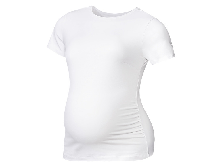 Pełny ekran: esmara® Koszulki ciążowe z bawełną, 2 sztuki - zdjęcie 8